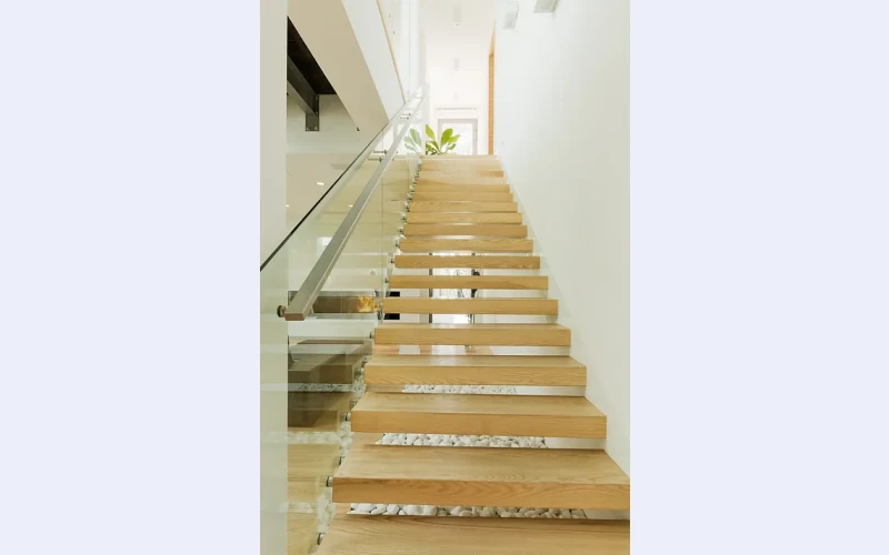 Modern Black Walnut Stairs in Sidcup – Bespoke Design & Installation
