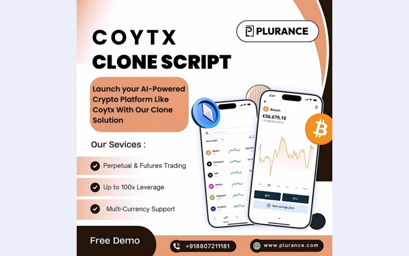 Build Your AI-Powered Crypto Exchange with Coytx Clone Script