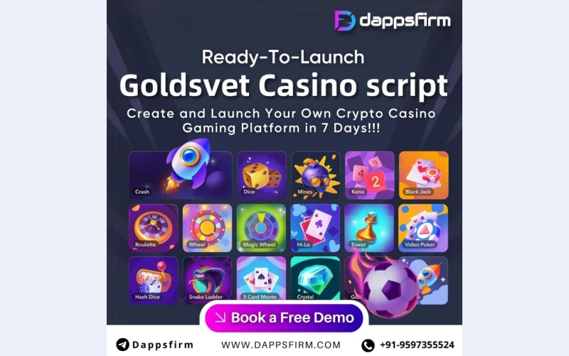 High-Tech Goldsvet Clone Script with Proven ROI for Gaming Entrepreneurs