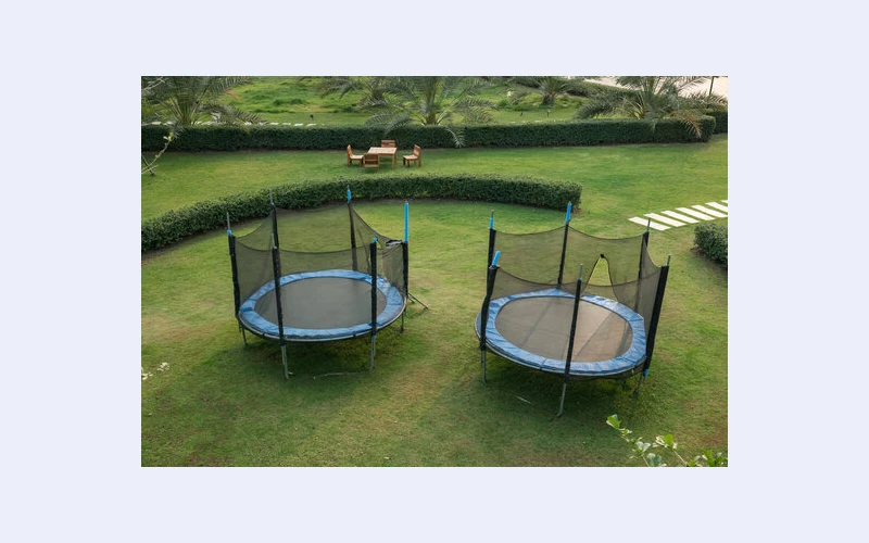 Garden Trampolines UK | Family-Safe Outdoor Play
