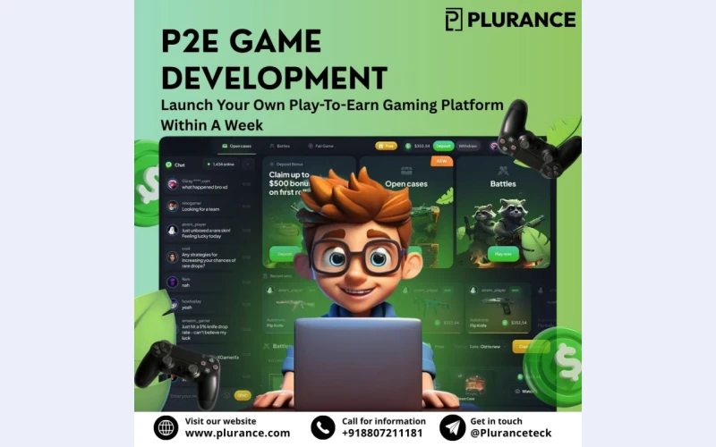 Create Reward-Driven Games with Plurance’s Blockchain Expertise