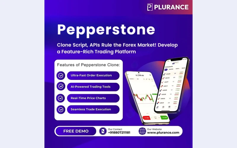 Get Plurance Ready-Made Forex Trading Platform Like Pepperstone Instantly