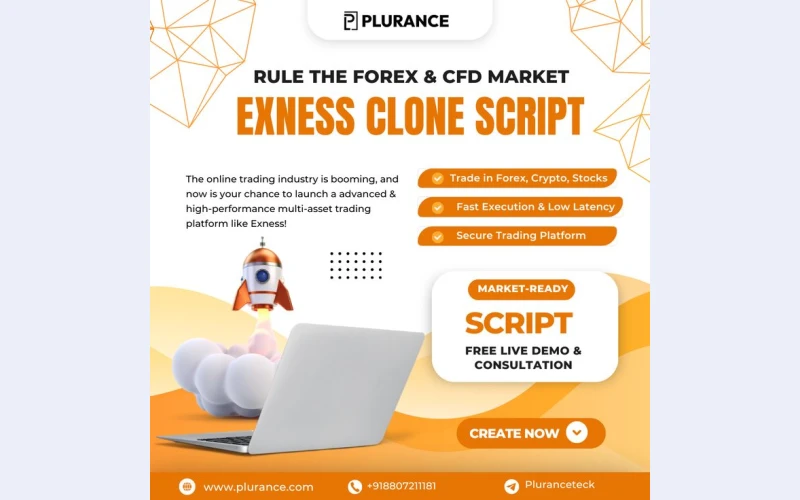 Launch Your Forex & CFD Trading Platform with Plurance's Exness Clone Script!